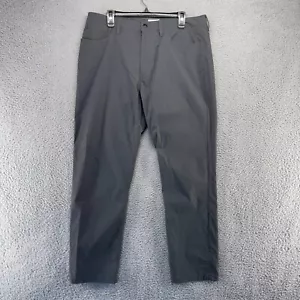 The North Face Pants Men's 36 Gray Chino Khaki Hiking Outdoor Performance Nylon - Imagen 1 de 12