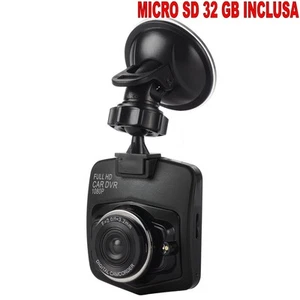 MINI TELECAMERA PER AUTO FULL HD + SD32GB CAR CAM DVR 1080p  G SENSOR CAMCORDER  - Picture 1 of 6