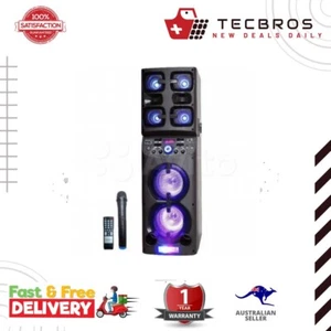 Pbuddy Wireless Bluetooth Trolley Speaker, With Microphone, Karaoke System aux - Picture 1 of 6