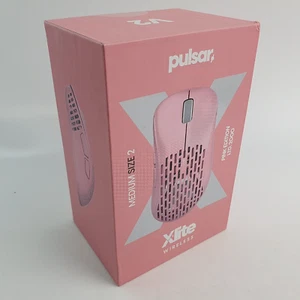 Pulsar Xlite V2 Wireless Pink Medium Gaming Mouse Ultralight (59g) 2000 Ltd Ed - Picture 1 of 22