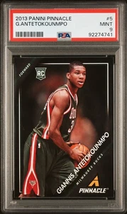 2013 Panini Pinnacle Giannis Antetokounmpo Rookie #5 PSA 9 - Bild 1 von 2