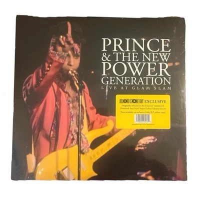 PRINCE & The New Power Generation Live at Glam Slam Yellow Vinyl 3 LP RSD 2025 - Image 1 of 2
