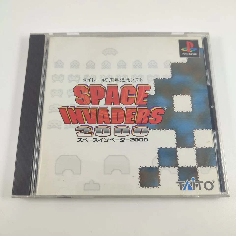 PlayStation 1 PS1  * SPACE INVADERS 2000 *   Japan  NTSC-J Game - Image 1 of 3