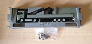 Herpa 316415 IVECO S-WAY autoarticolato cassonato con gru neutro grigio OVP 1:87 - Bild 1 von 4