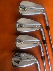 PXG 0211, 7, 8, 9 + PITCHING WEDGE, TRUE TEMPER ELEVATE 95 R FLEX STEEL SHAFTS - Picture 1 of 6