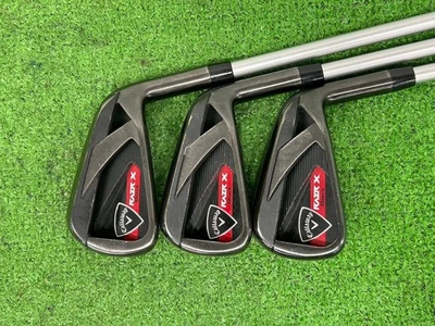 Callaway Razr X Black Iron Set 5-9+PW RH Razr X Series 65 SR Flex G13857 - Image 1 of 4