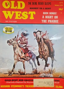Old West Magazine Winter 1992 Night on the Prairie No Fiction Gold Dust - Picture 1 of 4