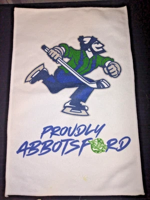 1 UNDEFEATED Calder Cup Champion Abbotsford Canucks Rally Towel LAST ONE - Image 1 of 2
