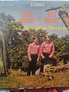 (RARE)Signed Keith Whitley & Ricky Skaggs 2nd Generation Bluegrass Vinyl LP 1971 - Picture 1 of 21