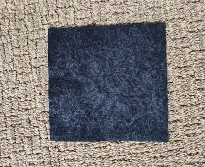 ¡NUEVO! Paquete de 40 cuadrados de tela de franela licuadora azul de 5" Foto 1 de 2