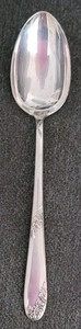 Sweetheart Rose by Lunt Sterling Silver 8 1/4" Serving Spoon - Picture 1 of 4