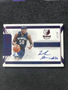 2023-24 Panini National Treasures Zach Randolph Auto /24 ALL-ZRD Grizzlies - Picture 1 of 2