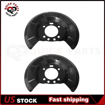 Pair Rear Brake Dust Shield for 2012 2013 - 2018 Ford Focus C-MAX AV6Z2C028A Foto 1 de 4