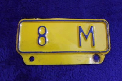 8M License Plate Topper Tag Accessory Truck Studebaker Ford Chevy GMC Dodge Ram Foto 1 de 4