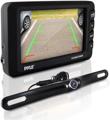 Pyle Wireless Rear View Backup Camera - Car Parking Rearview Monitor System...  - Image 1 of 4