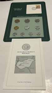 Coin Sets of All Nations Hungary Hungarian Peoples Republic With Card 1976-1984 - Picture 1 of 24