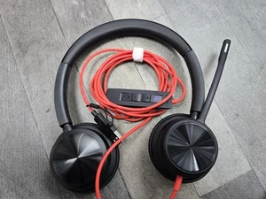 Plantronics Blackwire 8225 BW8225-M Stereo USB-A/C PC Headset MS Teams Certified - Picture 1 of 3