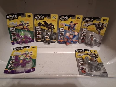 HEROES OF GOO JIT ZU MINIS DC LOTE DE 6 (BATMAN, SUPERMAN, 2 JOKER, 2 CYBORG) Foto 1 de 4