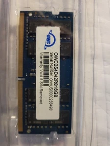 OWC 16GB DDR4 2400MHz PC4-19200 CL17 1.2V 260pin Non-ECC SODIMM Memory RAM - Picture 1 of 3