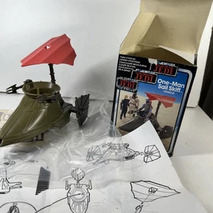 Star wars One-Man Sail Skiff With Box And Instructions - Picture 1 of 24