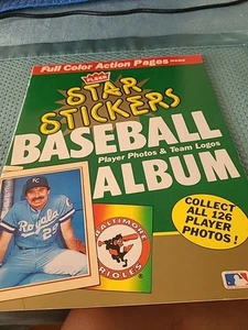 Vintage 1983 Fleer Star Stickers MLB Baseball Sticker Album NEW Empty - Picture 1 of 7