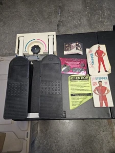 Máquina de ejercicio Jack Lalanne Stepper vintage con papeles y VHS sellado - Imagen 1 de 7
