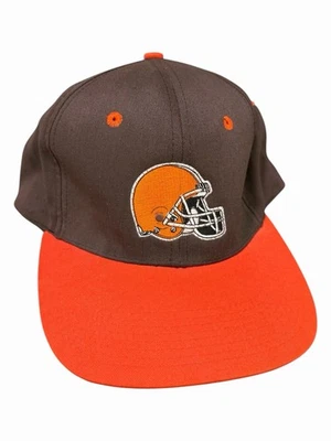 Chapéu Snapback Vintage Cleveland Browns NFL Logotipo Iluminado Aposentado Raro Antigo Anos 90’ - Imagem 1 de 4