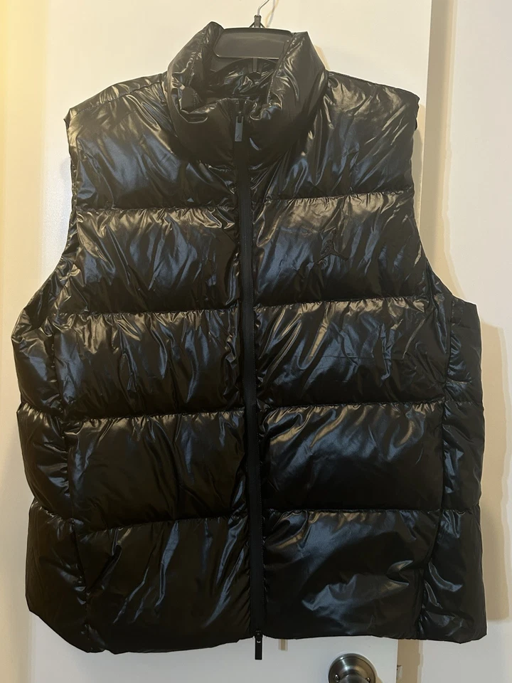Nike Therma Fit Air Jordan Flight Down Puffer Vest Black Mens XL FV7273-010