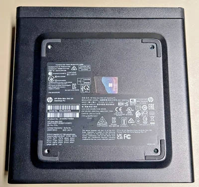 HP Elite Mini 800 G9 Desktop i5-14500T 16GB, 512GB SSD with AC adaptor. - Image 1 of 4