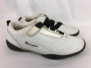 Champion Youth Shoes White / Black Strap Youth Size EUR 38 / UK5 / US Size 6.5 - Picture 1 of 12