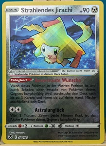 POKEMON - Silberne Sturmwinde - Strahlendes Jirachi - 120/195 - deutsch - Bild 1 von 1