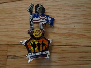 Hard Rock Cafe pin Myrtle beach Armed Forces doubleneck guitar 2012 - Picture 1 of 1