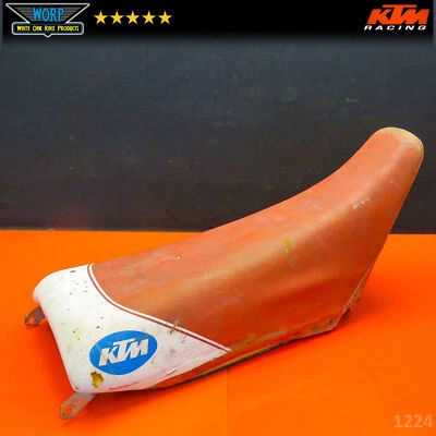 1990 KTM 350 EXC SEAT PAN FOAM COVER CUSHION SADDLE 50207040700 GENUINE OEM  — 第 1/4 张图片