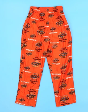 GEN 2 SPORTS Oklahoma State Cowboys Kids Elastic Waist Orange Pajamas Size 4T Cover