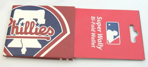 MLB SUPER WALLY BI-FOLD WALLET MADE OF DuPont Tyvek - PHILADELPHIA PHILLIES Cover