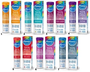 Plusssz 100% Multivitamins Minerals, Magnesium, Ginseng, Potassium, Iron, Woman - Picture 1 of 16