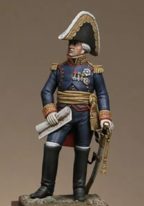 54mm Metal Modeles General Lariboisiere Unpainted kit M169 * - Picture 1 of 3