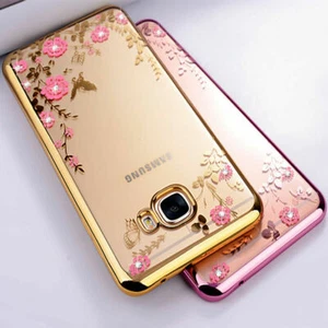 Case For Samsung S10e S9 S8 S7 S6 A3 A5 A8 J3 J5 J6 Glitter Silicone Phone Cover - Picture 1 of 22