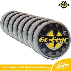 SKATEBOARD RADLAGER YellowSpeed 608RS ABEC Longboard Inline Rollschuh - Bild 1 von 8