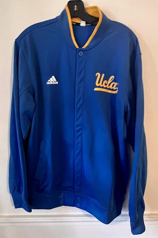 UCLA ADIDAS SNAP JACKET Size LARGE Cover