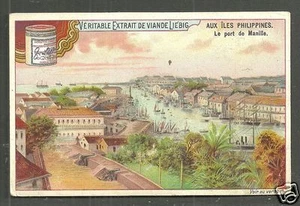 Manila Harbour Aerial view PI Philippines 1890s - Picture 1 of 1