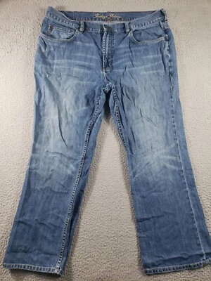 Indigo Palms Jeans Men's 42x30 Blue Denim Bootcut Tommy Bahama Cotton Casual - Image 1 of 4