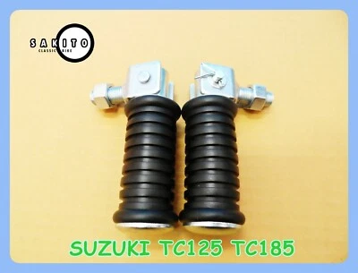 Fit Suzuki TC125 TC185  Rear Footrest Set (sa3198)  Foto 1 de 4