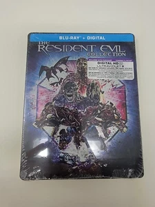 The Resident Evil Complete Collection 6 Discs 6-Movies Bluray Steelbook NEW - Picture 1 of 6