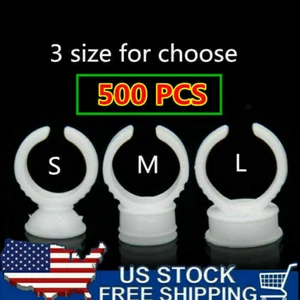 Tattoo Ink Holder Rings Permanent Makeup Eyebrow Lip Pigments Container Cups - Picture 1 of 15