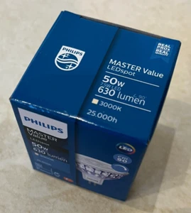 8 X Philips Master LED 7W (50W) MR16 830 36D - Picture 1 of 5