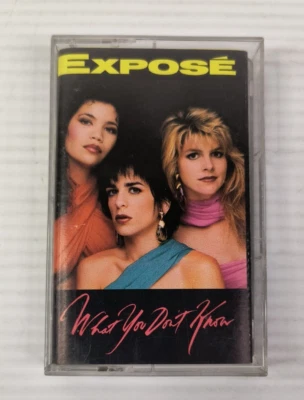 Expose', What You Don't Know, Cassette Tape 1989 - Imagem 1 de 4