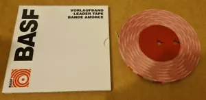 Rolle BASF 1/4" rot und weiß Vorfachband auf Spule 250m 820ft - Bild 1 von 4