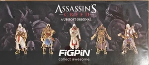 Assassin's Creed Figpin Deluxe Box Set 2022 Brand New Locked - Picture 1 of 2