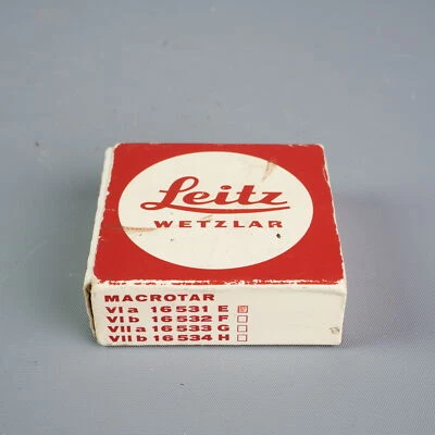 Leica Leitz 16531 Macrotar VIa - BOXED - Image 1 of 4